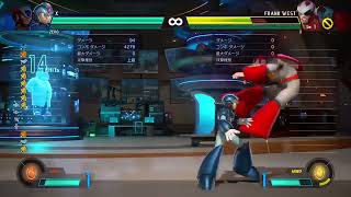 MVCI エックス ↓LK先端当て始動 エックスバスター運送サンプルコンボ [upl. by Ynahteb]