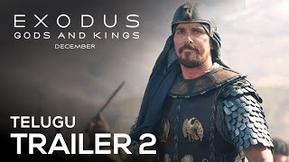 EXODUS GODS AND KINGS  Telugu Official Trailer 2 HD [upl. by Lordan401]