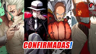 CONTINUACIONES DE ANIME MÁS ESPERADOS CONFIRMADAS 2024  2025  Rincón Otaku [upl. by Ahern]