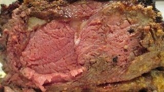 OvenRoasted Prime Rib Roast  I Heart Recipes [upl. by Eisej49]