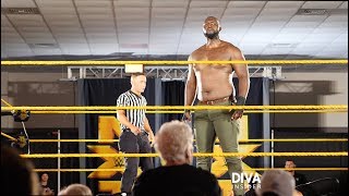 AJ STYLES GIANT BODYGUARD  Omos aka JORDAN OMOGBEHIN amp HIS WWE DEBUT [upl. by Guendolen]