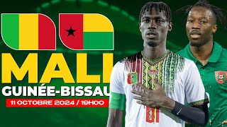 LE ONZE DE DEPART DES AIGLES DU MALI FACE A LA GUINEEBISSAU [upl. by Icak]