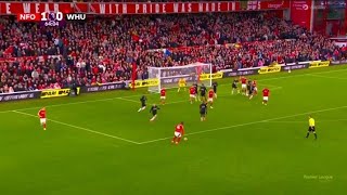 Callum Hudson Odoi Goal HQ  Nottingham Forest Vs West Ham United  Premier League  2112024 [upl. by Otreblada]