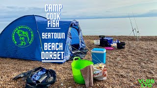 We Camped at SEATOWN Beach Again  FISHINGCAMPINGCOOKING With My Girlfriend  Vlog171 [upl. by Leaper]