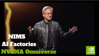 NVIDIA unleashed AI Factories – NIMS – Digital Humans – Omniverse – Blackwell Jensen Huang Keynote [upl. by Onitsuj]