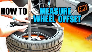 How to measure your Wheel Offset  ET accurately [upl. by Drarig]