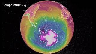 New 3D Weather Globe  Ventusky [upl. by Alrzc]