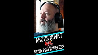 Arctis Nova 7 VS Nova Pro Wireless [upl. by Celinka]