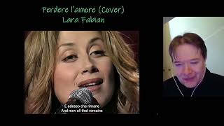 Lara Fabian  Perdere lAmore  reaction [upl. by Adahs]