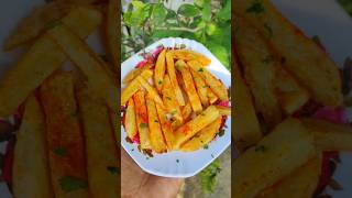 Crispy French Fries Recipe 🍟🍟 shorts ytshorts viral frenchfries food [upl. by Mccord]