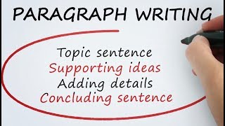 How to Write a Good Paragraph ⭐⭐⭐⭐⭐ [upl. by Brantley]