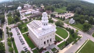 Nauvoo Illinois Flyover 2014 [upl. by Peirce]