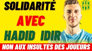 jsk Solidaire Avec Le Jeune Gardien Hadid Non Aux Insultes Des Joueurs De La Jsk [upl. by Rento]