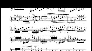 Vivaldi Concerto in A Minor third movement violin sheet music [upl. by Reggy751]