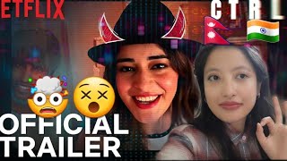 CTRL OFFICIAL TRAILER REACTION VIDEO BY FOREIGNERS ANANYA PANDEY VIHAAN S [upl. by Trescott]