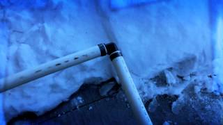 HVACPoly Pex fittings Freeze test [upl. by Anerehs766]