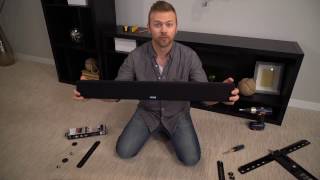 How to Mount a Soundbar [upl. by Elbart147]