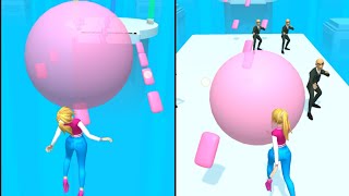 Forward vs Reverse Gaming in Gum Run 3d Upgrade  All Levels Gameplay x4u [upl. by Aver691]