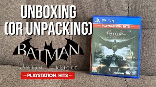 BATMAN™ ARKHAM KNIGHT PS4 PlayStation Hits R3 Unboxing  DC FanDome A Global Experience Promo [upl. by Oos927]