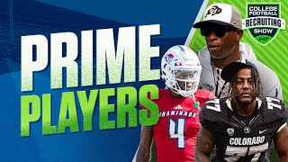 The College Football Recruiting Show Players of the Year Revealed  Coach Prime Adds 5⭐️  Top Jobs [upl. by Aztinad]