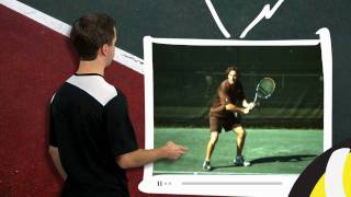 Tennis Backhand Pivot and Shoulder Turn [upl. by Genni]