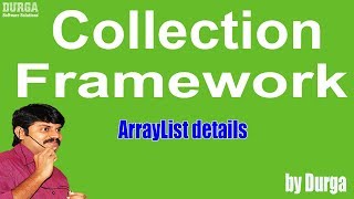 ArrayList details Collection Framework [upl. by Htiaf770]