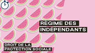 Régime des indépendants  Droit de la Protection Sociale [upl. by Eldredge]