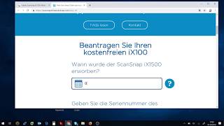 Fujitsu ScanSnap iX1500 Problem gelöst Wie komme ich zum meinem kostenlosen iX100 [upl. by Oluas385]
