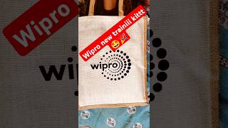 Wipro new trainee kit wipro freshers interview shorts [upl. by Rocray]