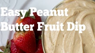 How To Make Fruit Dip Easy 4 Ingredient Fruit Dip Recipe [upl. by Esiom647]