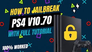 Jailbreaking PS4 V1070 full tutorial [upl. by Joice710]