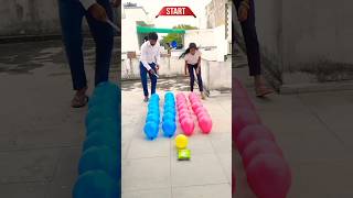 Balloon pop Racinng Is Awesome shorts viralvideo funny gaming [upl. by Atsyrk]