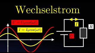 Wechselstrom EINFACH erklärt  Wechselstrom vs Gleichstrom Physik [upl. by Lindsy916]