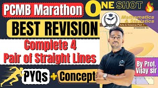 4 ONE SHOT Revision Pair of Straight Lines Maths1 PYQs amp Exercises newindianera [upl. by Heidy169]