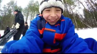 Syrian Refugee Children Experience Snow laughter included [upl. by Threlkeld]