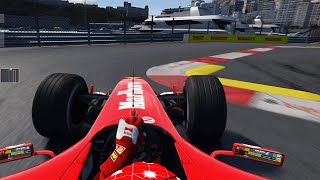 Ferrari F2004  Monaco 2022  Assetto Corsa [upl. by Dnomzed797]