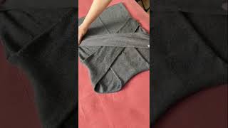 How to fold full sleeve t shirt [upl. by Camp]