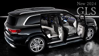 New MercedesBenz GLS 2024 Facelift  INTERIOR Preview of the X167 Model Refresh [upl. by Suriaj]