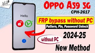 Oppo A59 5G Lock kaise Khole  Oppo A59 5g FRP bypass without PC oppo A59 unlock🔓OppoA59frpbypass [upl. by Harris]