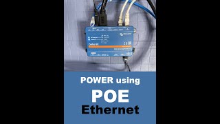 How to power the Victron Cerbo GX over POE  Power Over Ethernet [upl. by New574]