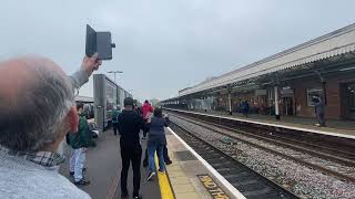 60103 Flying Scotsman entering Taunton Sunday 30 April 2023 [upl. by Niklaus]