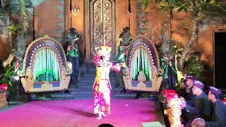 Ubud Palace Bali  Legong amp Barong Waksirsa Dance  Jan 2023 [upl. by Xuagram312]