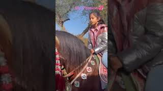 My Passion riding horsegirl viralvideo viralshorts [upl. by Liamsi]