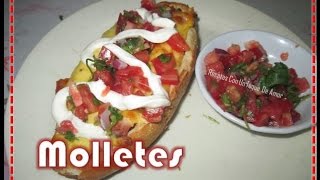 MOLLETES → Receta Fácil [upl. by Rehnberg]