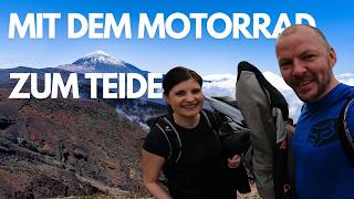 TENERIFFA Mit dem Motorrad zum TEIDE 🌋 [upl. by Esiled]