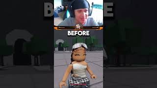 SHE MADE ME CRASHOUT ON thestrongestbattlegrounds roblox thatdooddread fyp funny [upl. by Wehrle]