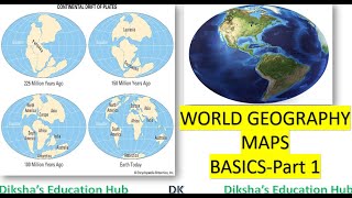 BasicofMapsWorldGeographyUPSC upsc geography [upl. by Valerye]