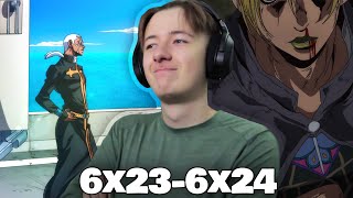 New Moon  JJBA Part 6 Episode 23 and 24 Reaction [upl. by Janie]