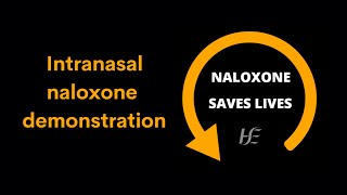 Intranasal naloxone demonstration [upl. by Dalila565]