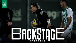 BACKSTAGE SPORTING  Rio Ave FC x Sporting CP [upl. by Grete]